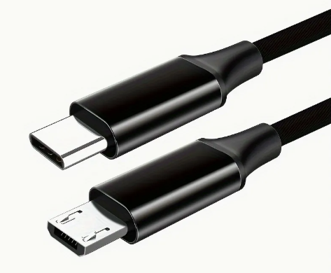 USB-C auf Micro-USB Ladekabel 0.3 m