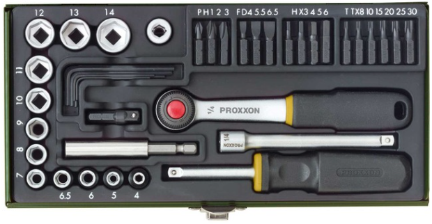 Proxxon Steckschlüssel-Bit-Einsatz-Set