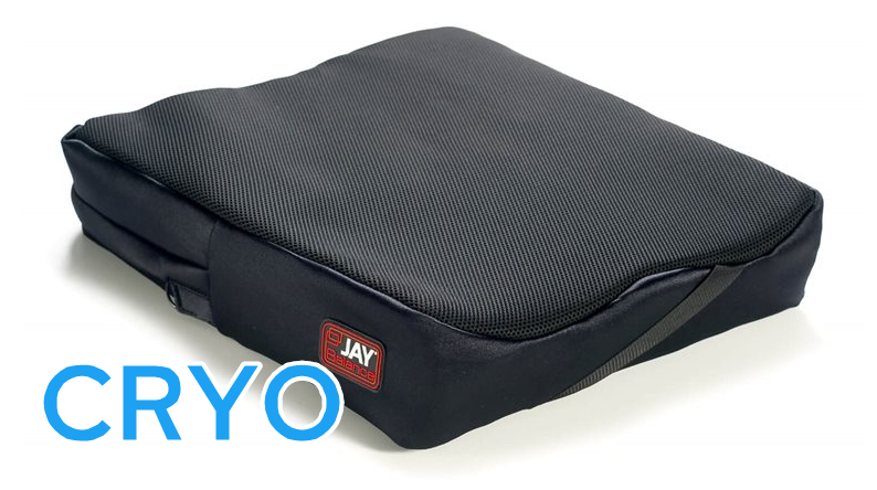 Sunrise Medical JAY Balance seat cushion, Cryo fluid, microclimatic cover, positioning