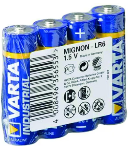Piles AA, 4 pièces, 2960 mAh