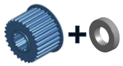 Motor Pulley Kit