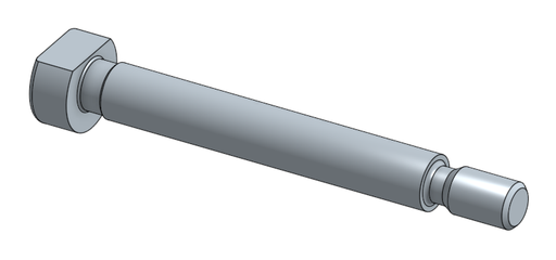 [625] Arm Support shoulder screw - Standard - L40 (machine finished) V01